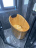 尚田木桶浴桶成人圆形实木沐浴盆泡澡桶STB-033鸭蛋桶洗澡缸淋浴房桶 实拍图