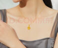 周大生 CHOW TAI SENG黄金项链足金四叶草吊坠女金项链情人节母亲节礼物送女友老婆妈妈 足金吊坠【赠S925银链】 晒单实拍图