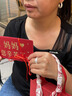 COISE老人银戒指女999足银开口戒子女士复古牡丹指环重阳节礼物送妈妈 康乃馨足银戒指-福气送妈妈 实拍图