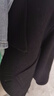 杰克·琼斯（JACK&JONES）男装衣服春秋直筒时尚出街短款毛呢外套男士100%绵羊毛休闲夹克男 E40黑色 XL 185 实拍图