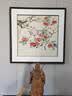 琅櫃坊石榴柿子寿桃挂画国画手绘工笔花鸟画餐厅玄关装饰画美协名家 A-好事近 画芯加框90*90CM 实拍图