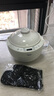 vdada 日本家用电饭煲3升土锅无涂层纯陶瓷内胆多功能炖锅煲汤砂锅定时预约柴火饭 3L 1-4人适升级 双胆 3L 白色 实拍图