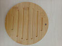 品喻（PINYU）碗垫隔热垫餐桌竹垫耐热餐垫大号锅垫盘子家用菜垫子防烫餐盘杯垫 实拍图