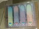 天色 高颜值渐变修正带 涂改带少女学生用改正带5mm宽修改带（4支/盒）TS-3812 彩虹猫爪 实拍图