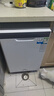海尔（Haier）【小蛮腰X3000S】双微蒸汽洗嵌入式小型洗碗机白12套大容量45cm超窄一级水效EYW123286BBU1 实拍图
