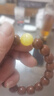 炫夏附证书天然原矿蜜蜡珠子散珠圆珠琥珀鸡油黄白花蜜手串金刚配珠 蜜蜡珠子单颗约14mm（附证书） 实拍图
