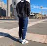 真维斯（Jeanswest）2026休闲裤男秋冬季新款宽松束脚哈伦裤潮流百搭舒适运动卫长裤子 668藏青 2XL 实拍图