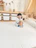 淘尼屋XPE加厚无缝无味爬行垫儿童家用婴幼儿可折叠爬爬垫加厚宝宝地垫 经典四段抑菌透气【升级折叠XPE】灰白款 120*180*4CM【99抗菌安心啃咬】 实拍图