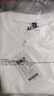 回力纯棉短袖男女款重磅精梳棉体恤宽松男装情侣t恤衣服夏季男士半袖 白色(ha太空旅行胸标) L /175(建议120斤-140斤左右) 实拍图