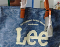 LEE2024新款大容量托特包单肩手提电脑包女士包包男女通勤大学生书包 2025年新款 浅蓝色 实拍图