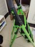 星奇堡 家用梯子工程梯折叠多功能人字梯伸缩室内加厚两用梯子 加厚四步梯-绿色 实拍图