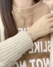 诗凝星星手镯双层银色手链女生高级感小众简约手饰女士礼物 双层手链 实拍图