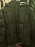 太平鸟男装羽绒服【余三火同款】轻暖连帽短款冬宽松面包服 黑色1 L  实拍图