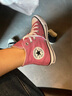 匡威（Converse）官方 All Star男女经典帆布鞋芭比元气粉粉色171264C 171264C 37 实拍图