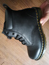马丁博士（Dr.Martens）939男女冬百搭软皮黑色工装靴中帮马丁靴 黑色 39 实拍图