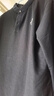 JEEP SPIRIT吉普长袖T恤男春秋季男装翻领打底衫韩版上衣服 藏青色 4XL  实拍图