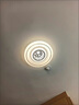 中丨山灯具中山灯具大全2025新款全屋卧室灯年网红LED吸顶灯房间主卧餐厅灯 月亮款-三色变光 实拍图