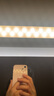 飞利浦（PHILIPS）镜前灯 卫生间化妆镜灯 免打孔免布线led充电镜柜灯 浴室壁灯 免布线4800毫安+高显色 实拍图