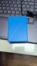 西部数据（WD）2TB 移动硬盘 USB3.0 My Passport随行版2.5英寸 蓝 机械硬盘 手机笔记本电脑外接 家庭存储 实拍图