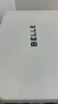 百丽（Belle）透气网面小白鞋女厚底休闲运动板鞋B1175BM3 蜂蜜牛乳-皮面 34 (220mm) 实拍图