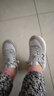 574运动鞋女2025新款百搭学生休闲跑步鞋轻便透气软底n字鞋子阿甘 灰色 38 实拍图