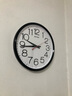 丽声（RHYTHM）钟表客厅静音挂钟现代简约时钟创意挂表卧室36cm表挂墙CMG495NR02 实拍图