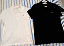 LACOSTE法国鳄鱼男装经典商务休闲纯色翻领Polo衫|PH7937 001/白色 M 4 实拍图