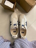 Onitsuka Tiger鬼塚虎春夏男女帆布一脚蹬懒人鞋MEXICO 66™ SLIP-ON 1183A360 米色/藏青色 40 实拍图