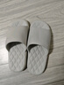 LURAD拖鞋男士四季情侣厚底家用防滑防臭居家浴室凉拖鞋女 灰色 41-42 实拍图