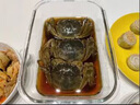 陆龙海诺大醉蟹酱螃蟹毛蟹更好口感即食生腌大闸蟹醉河蟹冷冻海鲜水产 [冷冻]偏淡1680g海诺醉蟹约10只 实拍图