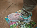 李宁童鞋儿童跑步鞋女大童简约舒适柔软轻盈透气运动鞋32YKFR024-22 实拍图