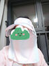 梦多福 防晒面罩帽子一体护颈冰丝女夏季骑行全脸面罩防晒口罩脸基尼 彩虹紫-帽子面罩一体【可拆卸】 【均码可调节】骑车不翻 实拍图