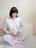 爱宝适月子服春夏款孕妇睡衣产妇哺乳衣孕妇装家居服萌趣云间XL码M437 实拍图