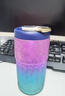 MULTIPOTENT钛杯咖啡杯保温杯炫彩随行杯带温显钛博仕系列绿紫色420ml 实拍图