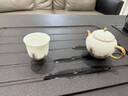容山堂珐琅彩陶瓷主人杯单杯品茗杯公道杯茶漏三才盖碗茶杯高档功夫茶具 金丝珐琅彩品茗茶杯-宝蕴款 实拍图