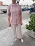 雅鹿中老年人妈妈夏季套装新款奶奶装夏装衬衫女唐装70岁80老太太衣服 实拍图