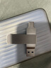 联想异能者256GB Type-C USB3.2 U盘 F500 银色 150MB/s 手机电脑 双接口 U盘办公商务优盘 实拍图