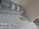 创繁现代可拆洗布艺沙发简约客厅小户型免洗科技布沙发组合家具 四人位2.75M+左右互换贵妃 乳胶+海绵座包/科技布 实拍图