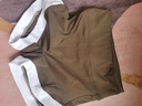 风吟诗三分鲨鱼裤女夏打底裤提臀外穿薄款运动打底短裤女拼接撞色安全裤 咖色 L (100-130斤) 实拍图