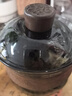 高茗 日式玻璃盖碗茶杯防烫茶碗家用不烫手泡茶杯手抓茶壶功夫茶具 墨雨盖碗【烟灰】200ml 实拍图