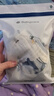 babycare婴儿洗脸毛巾新生儿用品纱布小方巾柔软宝宝纯竹棉口水巾 哈沃伊天空蓝-5条装【加厚六层】 实拍图