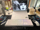 CHERRY樱桃 MX3.0S无线键盘 机械键盘 游戏键盘 蓝牙三模 RGB灯效 铝合金外壳 兼容WIN/MAC 白色茶轴 实拍图