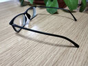 目匠 变色近视眼镜男女款 防辐射近视眼镜框架近视太阳镜护目镜 时尚砂黑-TR-170 变色配镜1.67变灰色镜片 实拍图