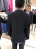 报喜鸟【衬衫定制】男士修身纯棉免烫男装商务正装长袖衬衣量身定做 19Y079休闲白-免烫 S 一人一版/量身定制 实拍图