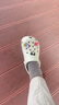 卡骆驰（crocs）男女鞋经典洞洞鞋户外休闲时尚潮流沙滩鞋凉拖鞋 10001-2Y2 36-37 实拍图