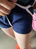 美津浓（MIZUNO）泳衣女士沙滩防晒分体平角裤三件套吊带罩衫显瘦温泉装GB303白M 实拍图