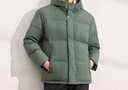 京东京造羽绒服男鸭绒加厚防寒工装面包服短款冬季外套衣服 橄榄绿 L 实拍图