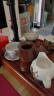 金灶（KAMJOVE）黑檀木茶道六君子茶夹杯夹茶则茶漏 功夫茶具配件套装 竹筒造型 KP-8 实拍图