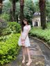 红蜻蜓碎花连衣裙2026年新款茶歇子女士夏季时尚气质小清新短裙 花色 L 实拍图