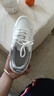 回力四季运动鞋跑步超轻减震2025新款软底小白鞋子ins百搭女生中考跑步鞋 白色网面 38 尺码偏小拍大一码 实拍图